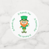 Irish Leprechaun St Patrick's Day Party Konfetti (Klein Vorderseite)
