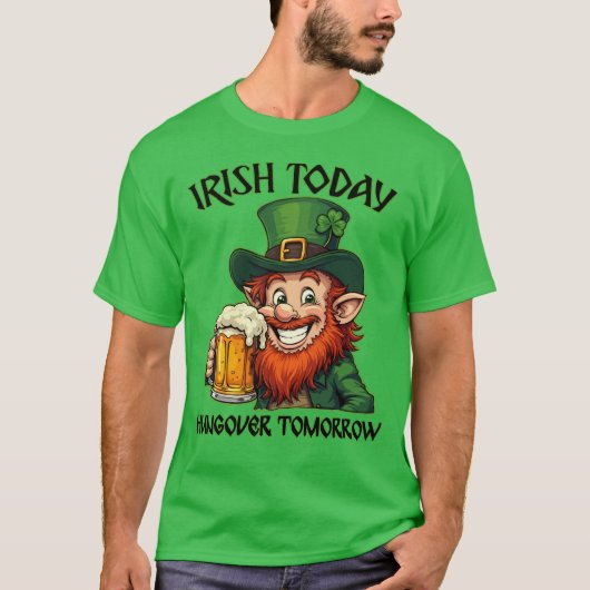 Irish Leprechaun - St. Patrick's Day T-Shirt (Vorderseite)