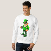 IRISH LEPRECHAUN Sweatshirt (Vorne ganz)