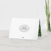 Irish Leprechaun und Bier Karte (Rückseite)