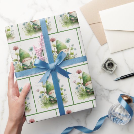 Irish Leprechaun Wrapping Paper Geschenkpapier (Schenken)