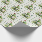 Irish Leprechaun Wrapping Paper Geschenkpapier (Ecke)