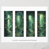 Irish Lesezeichen, Fantasy Library Lesezeichen13 (Rückseite)