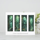 Irish Lesezeichen, Fantasy Library Lesezeichen15 (Stehend Vorderseite)
