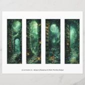 Irish Lesezeichen, Fantasy Library Lesezeichen15 (Vorderseite)