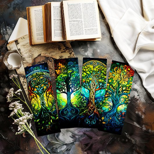 Irish Lesezeichens, Celtic Tree of Life Lesezeiche
