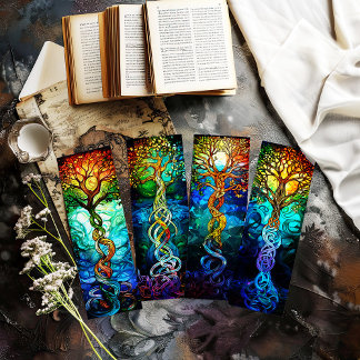 Irish Lesezeichens, Celtic Tree of Life Lesezeiche