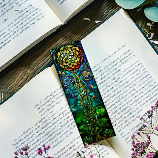 Irish Lesezeichens, Celtic Tree of Life Lesezeiche