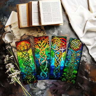 Irish Lesezeichens, Celtic Tree of Life Lesezeiche