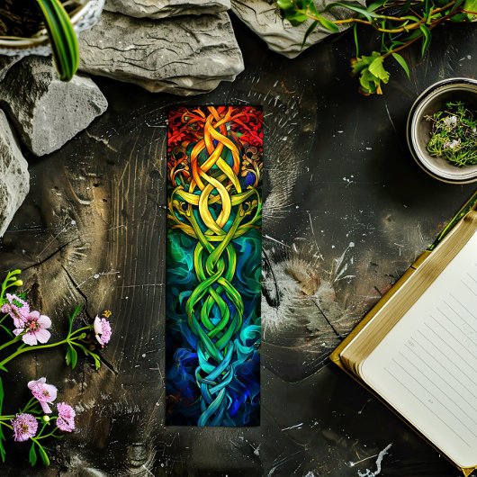 Irish Lesezeichens, Celtic Tree of Life Lesezeiche