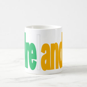 Irish Letters Tasse