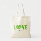 Irish Liebe Clover Tote Bag Tragetasche (Vorne)