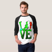 Irish LIEBE T Shirt - St Patrick's Day (Vorne ganz)