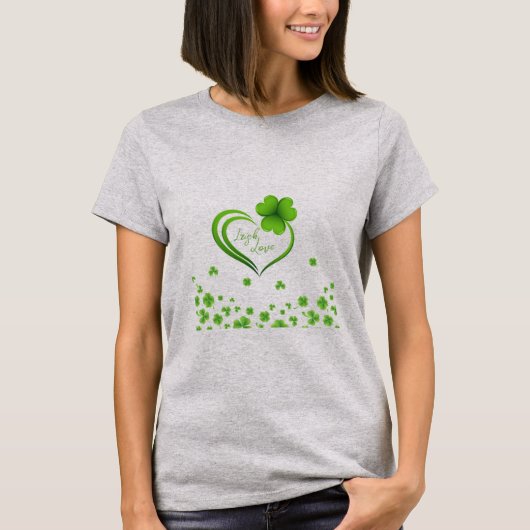 Irish Liebe Women's Basic T - Shirt (Vorderseite)