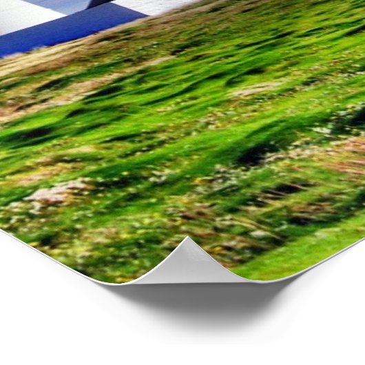 Irish Lighthouse Print oder Poster (Ecke)