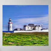Irish Lighthouse Print oder Poster (Vorne)