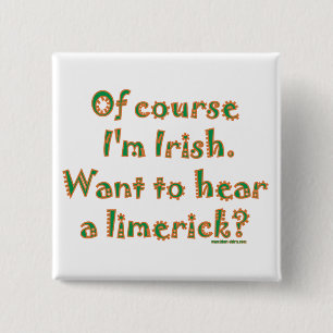 Irish Limerick Button