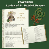 Irish Lorica of St. Patrick Prayer Karte