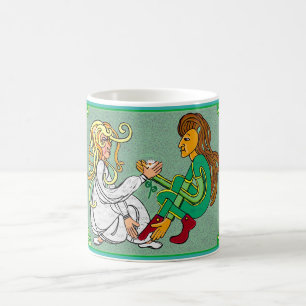 Irish love St Patricks Day Celtic Hochzeit Tasse