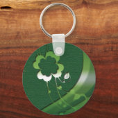 Irish luck Kleeblatts Schlüsselanhänger & Keyrings (Vorderseite)