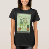 Irish Luck St Paddy s Day Gnome Kleeblatt Bunting  T-Shirt (Vorderseite)