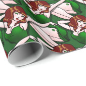 Irish Luck Wrapping Paper Lucky Charm Paper Geschenkpapier (Rolleneckpunkt)