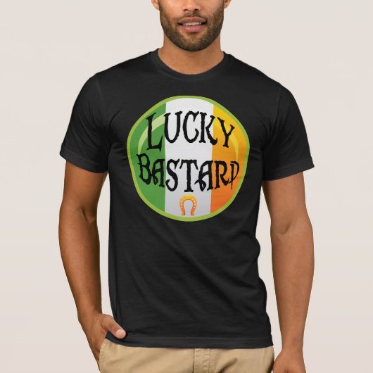 Irish Lucky Bastard T-Shirt (Vorderseite)