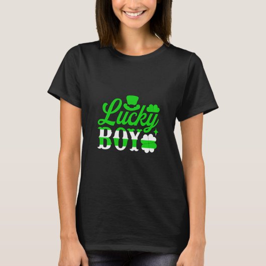 Irish Lucky Boy T-Shirt (Vorderseite)