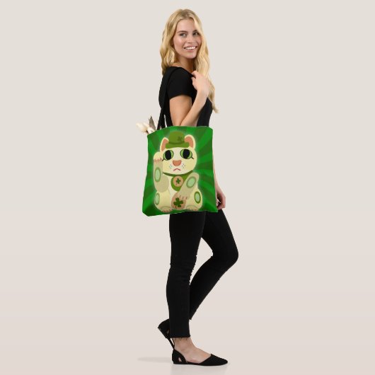 Irish Lucky Cat Mashup Tasche (Am Model)