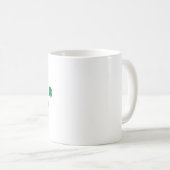 Irish Lucky Kleeblatt St. Patrick's Day Kaffeetasse (VorderseiteRechts)