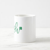 Irish Lucky Kleeblatt St. Patrick's Day Kaffeetasse (Mittel)