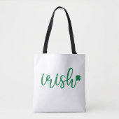 Irish Lucky Kleeblatt St. Patrick's Day Tasche (Vorderseite)