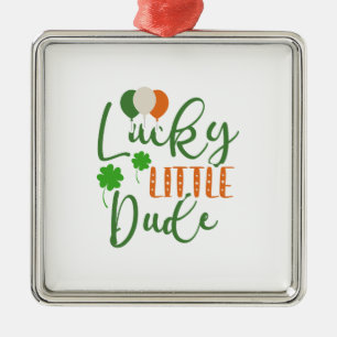 Irish Lucky Little Typ Ornament Aus Metall