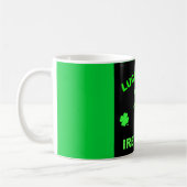 Irish Lucky Pot o Gold Quotes Kaffeetasse (Links)