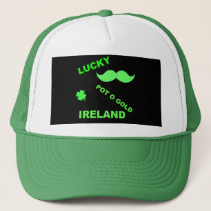 Irish Lucky Pot o Gold Quotes Truckerkappe