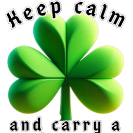 Irish magic with this unique cushion kissen