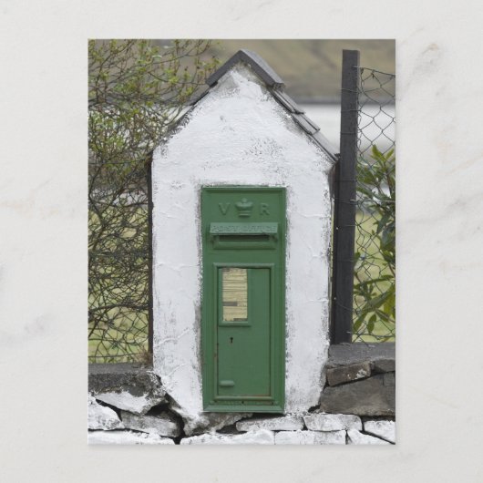 Irish Mail Box Postcard Postkarte (Vorderseite)