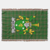 Irish Malone oder O_Malone Coat of Arms Family Cre Decke (Vorderseite)