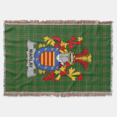 Irish Marlay oder O_Marley Coat of Arms Family Cre Decke (Vorderseite)