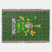 Irish McCain oder O_Kane Coat of Arms Familienwapp Decke (Vorderseite)