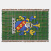 Irish McFadden oder McFadyen Coat of Arms Family C Decke (Vorderseite)