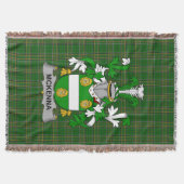 Irish McKenna oder Kennagh Coat of Arms Family Cre Decke (Vorderseite)