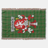 Irish McMorogh oder McMorrow Coat of Arms Family C Decke (Vorderseite)