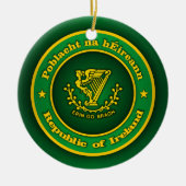 Irish Medallion Apparel Keramik Ornament (Vorne)