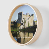 Irish Medieval Castle, Athy, Grafschaft Kildare Ir Uhr (Winkel)