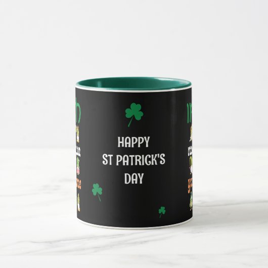 IRISH MEHR ALS DU GNOME St Patricks Day Tasse (Zentrum)
