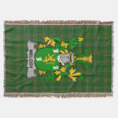 Irish Melody oder O_Moledy Coat of Arms Family Cre Decke (Vorderseite)