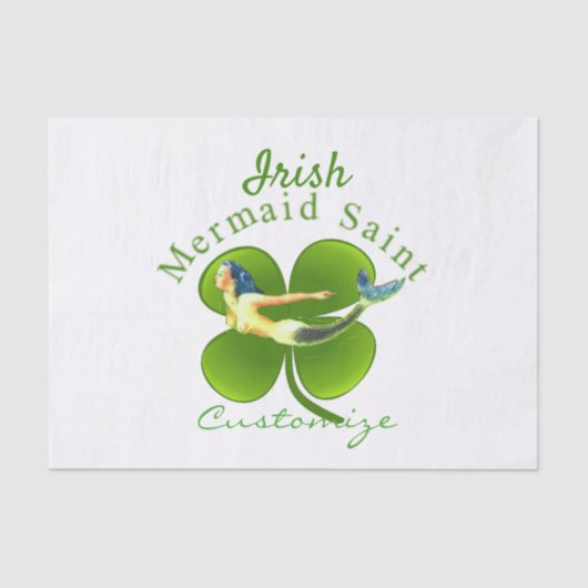 Irish Mermaid Saint Thunder_Cove Seidenpapier (Vorderseite)