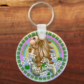 Irish Mermaid Schlüsselanhänger (Vorderseite)