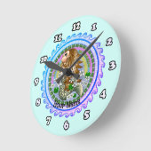 Irish Mermaid Uhr (Winkel)